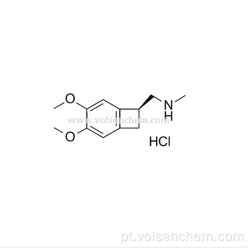 CAS 866783-13-3, Intermediï¿½ios de cloridrato de Ivabradina Cloridrato de (1S) -4,5-dimetoxi-1 - [(metilamino) metil] benzociclobutano